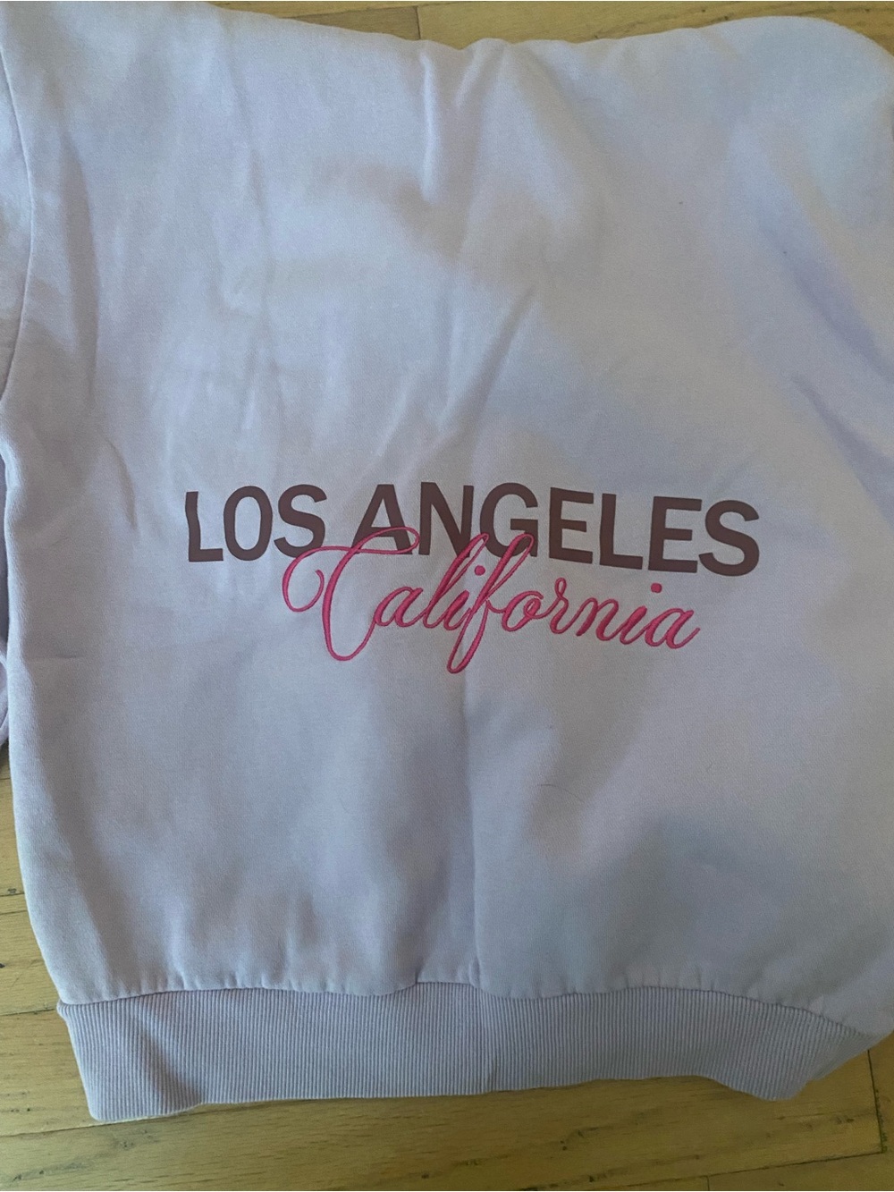 Lavender Pullover Hoodie - Picture 3 of 3